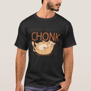 Camiseta Respeite o Gato Gordinho