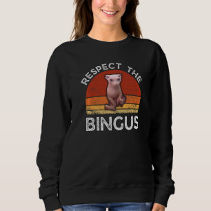 Camiseta Respeite O Gato Sphynx Sem Pelos Bingus