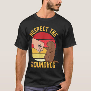Camiseta Respeite O Groundhog Festa Do Pica-Pau