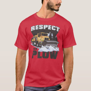 Camiseta Respeite O Inverno Da Neve De Luz