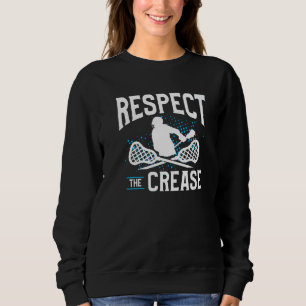 Camiseta Respeite O Jogador De Lacrosse A Ruga