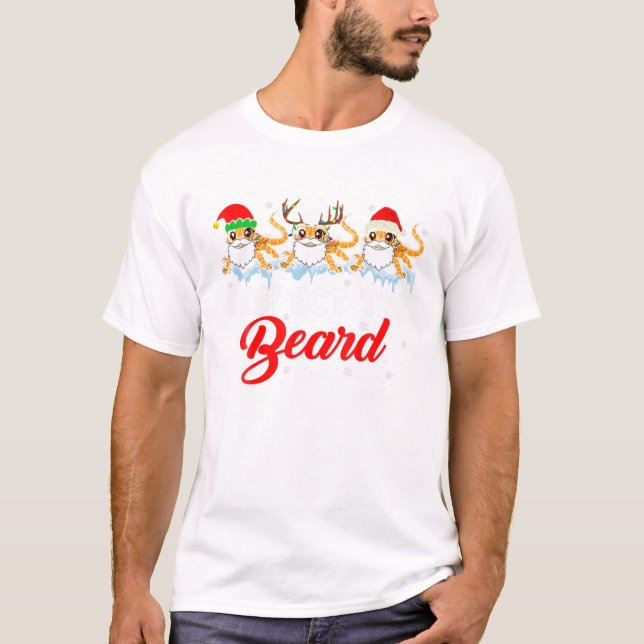 Camiseta Respeite O Natal Da Barba (Frente)