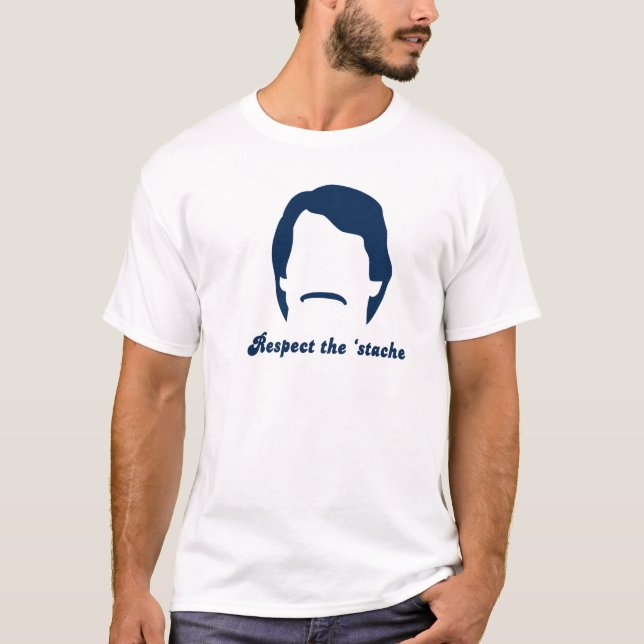 CAMISETA RESPEITE O STACHE (Frente)