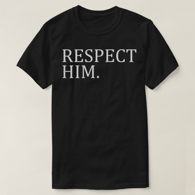 Camiseta Respeite os Casais de Correspondência (Frente do Design)
