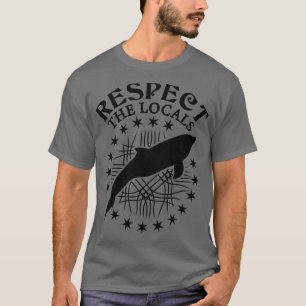 Camiseta Respeite Os Golfinhos Locais