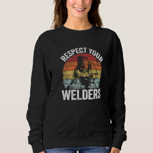 Camiseta Respeite Seus Soldadores Trabalhador De Metal De A