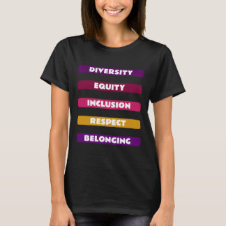 Camiseta Respeito De Inclusão De Patrimônio Líquido De Dive