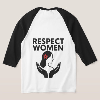 Camiseta Respeito pela mulher