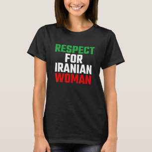 Camiseta Respeito pela mulher iraniana