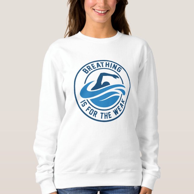 Camiseta Respirar É Para O Fraco (Frente)