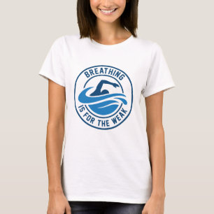 Camiseta Respirar É Para O Fraco