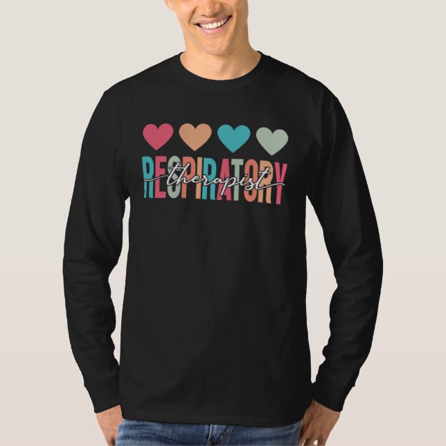 Camiseta Respiratory Therapist Cardiology Pulmonology Docto (Frente)