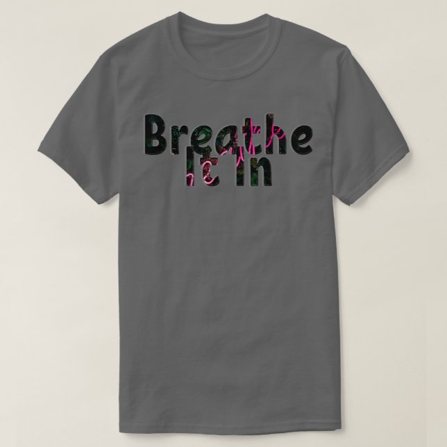 Camiseta Respire (Frente do Design)