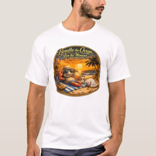 Camiseta Respire o Oceano – Viva o Momento