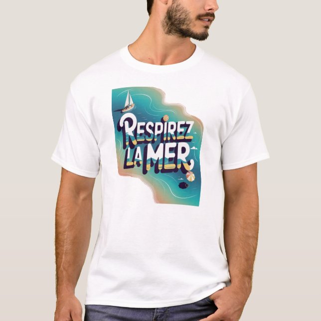 Camiseta Respirey la mer (Frente)