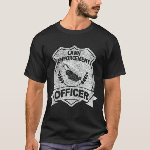 Camiseta Responsável pela Aplicação da Lei que Movimenta o