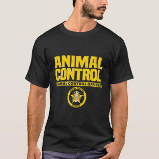 Camiseta Responsável pelo salvamento do controlo dos animai