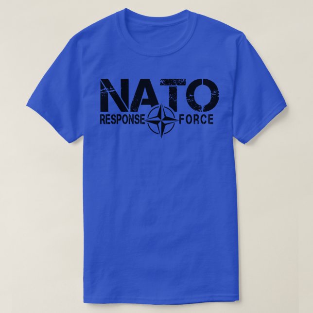 Camiseta Resposta da NATO (Frente do Design)