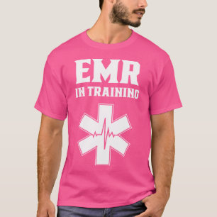 Camiseta Resposta Médica De Emergência Na Formação Emr Emt 