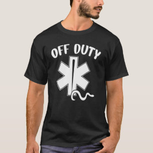 Camiseta Respostas Emt do Paramédico de Desativação