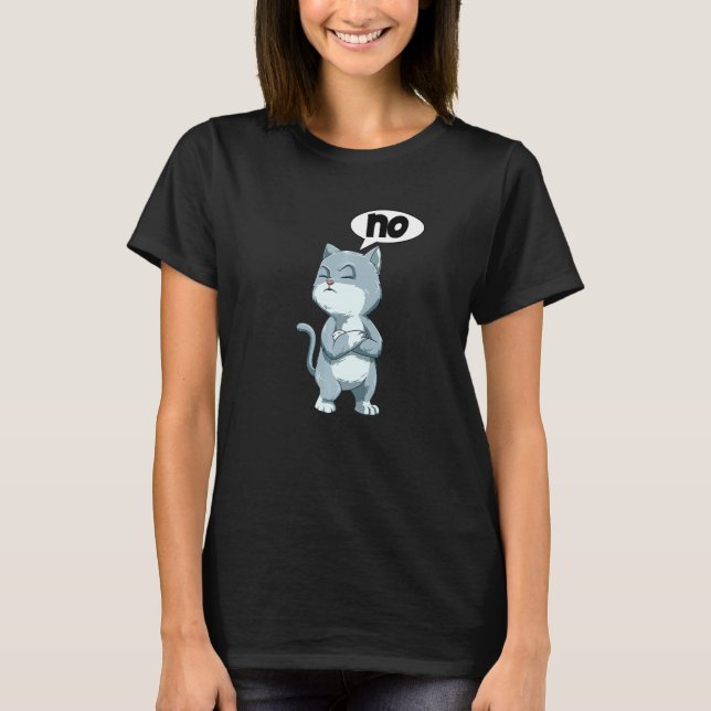 Camiseta Ressaca de Gato Ataca Aborrecimento Zero Bock Sem  (Frente)