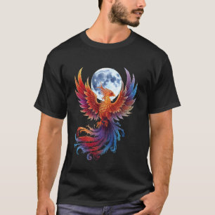 Camiseta Ressurgimento do Fénix Fogo Ave Mítica Rejuvenesci