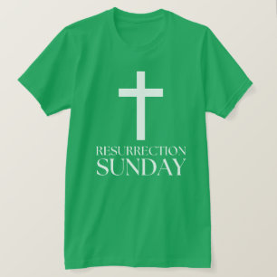 Camiseta Ressurreição Domingo Páscoa Cruzada Cristã