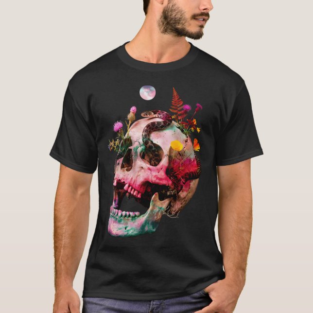 Camiseta Ressurreição Floral (Frente)