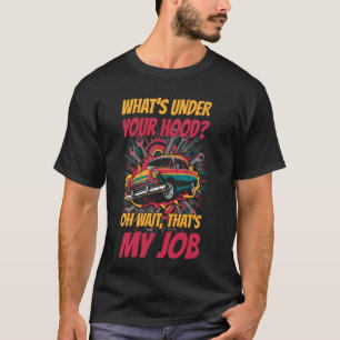 Camiseta Restauração Automática do Carro de Cara do Carro D