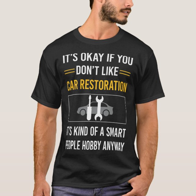 Camiseta Restauração do Carro do Smart Pessoas (Frente)