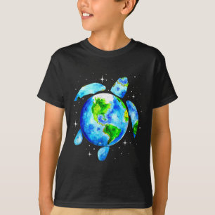 Camiseta Restauração do Dia da Terra Salva a Tartaruga do P