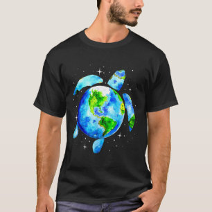 Camiseta Restauração do Dia da Terra Salva a Tartaruga do P