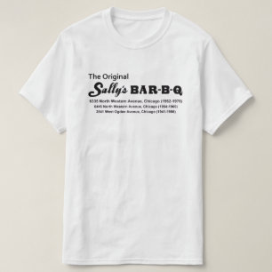 Camiseta Restaurante Bar-B-Q de Sally, Chicago, IL (1941-19