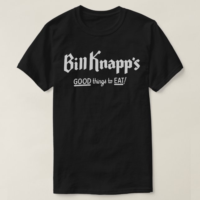 Camiseta Restaurante Bill Knapps (Frente do Design)