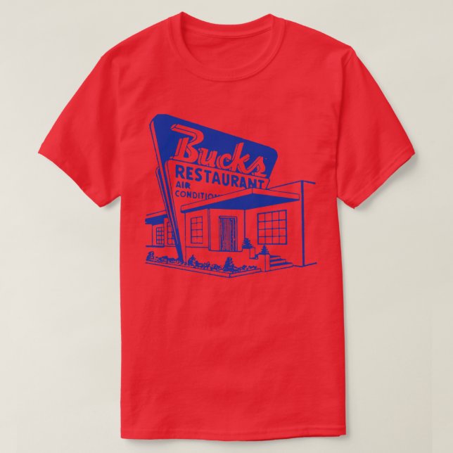 Camiseta Restaurante Bucks (Frente do Design)