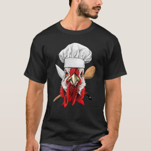 Camiseta Restaurante Chefe de Frango Cozinha Culinária Chic