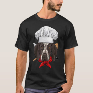 Camiseta Restaurante Cozinhar de Chef de Pointer - Pontas A