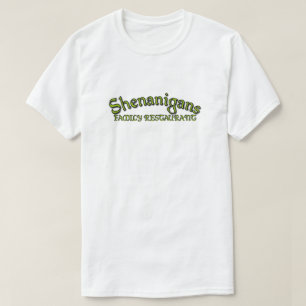Camiseta Restaurante da família Shenanigans