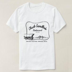 Camiseta Restaurante de Chuck Cavallini, Midlothian, Illino