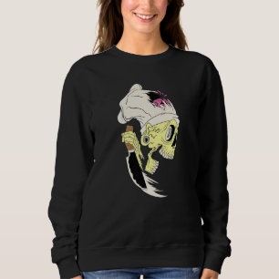 Camiseta Restaurante de Cozinha Japonesa Asiática Caveira