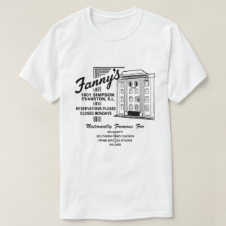 Camiseta Restaurante de Fanny, Evanston, IL