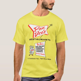 Camiseta Restaurante de Pan Dee, Park Ridge, Illinois