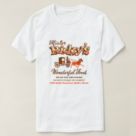 Camiseta Restaurante do Sr. Ricky, Skokie, Illinois