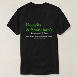 Camiseta Restaurante e Bar de Horwitz & Shanahan, Skokie