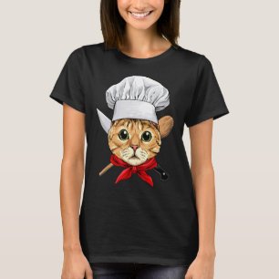 Camiseta Restaurante Gato Gatinho Chef Cozinha Cozinheiro C