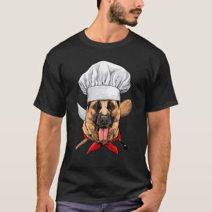 Camiseta Restaurante German shepherd Cook Cooki