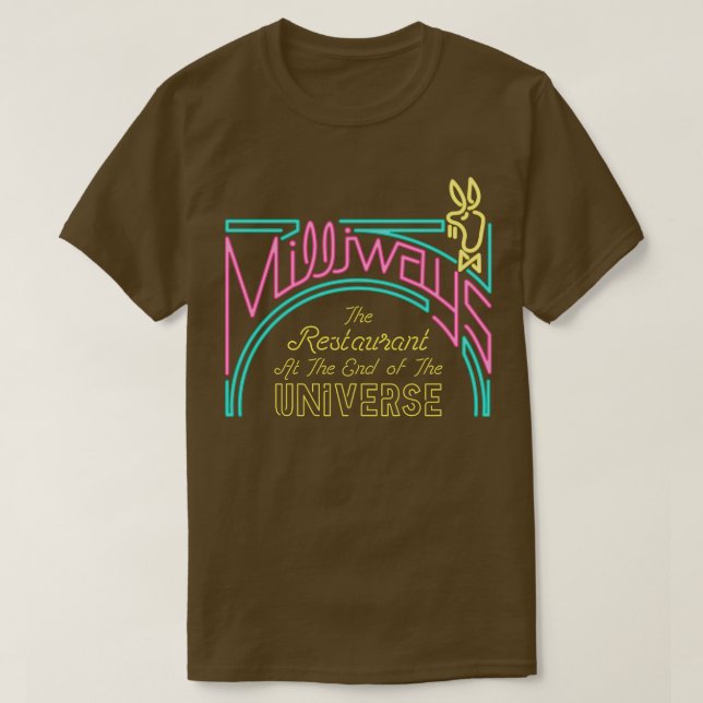 Camiseta Restaurante Milliways (Frente do Design)