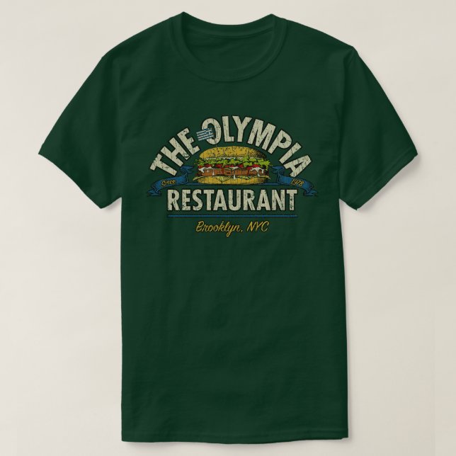 Camiseta Restaurante Olympia 1978 (Frente do Design)