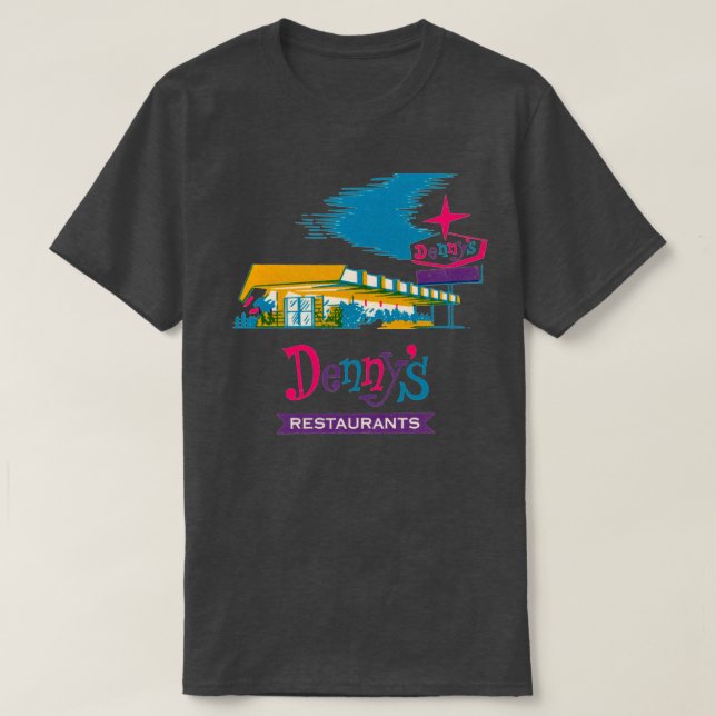 Camiseta Restaurantes Dennys (Frente do Design)