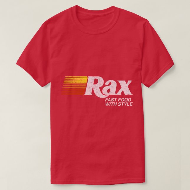 Camiseta Restaurantes Rax 1 (Frente do Design)